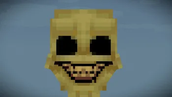 Close view of the Verity Demon face